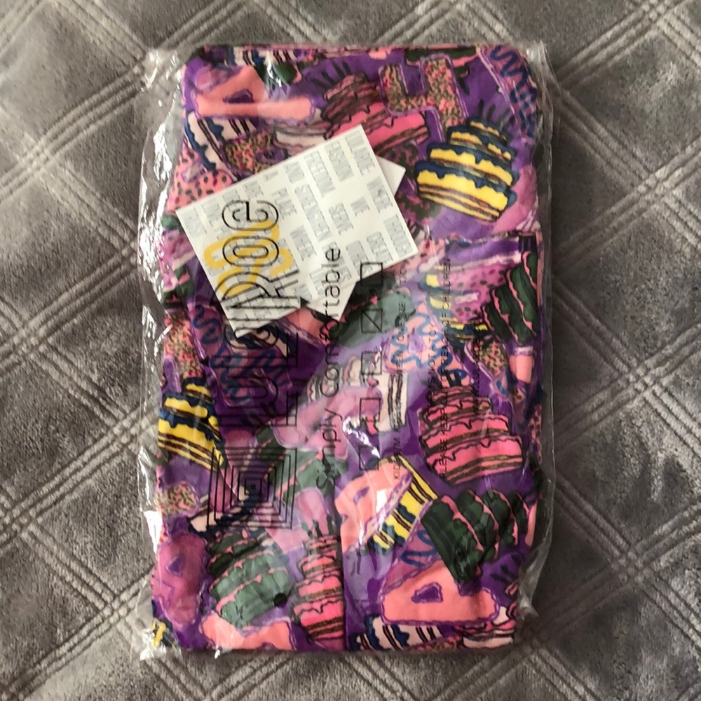 NIB OS LuLaRoe Birthday Leggings